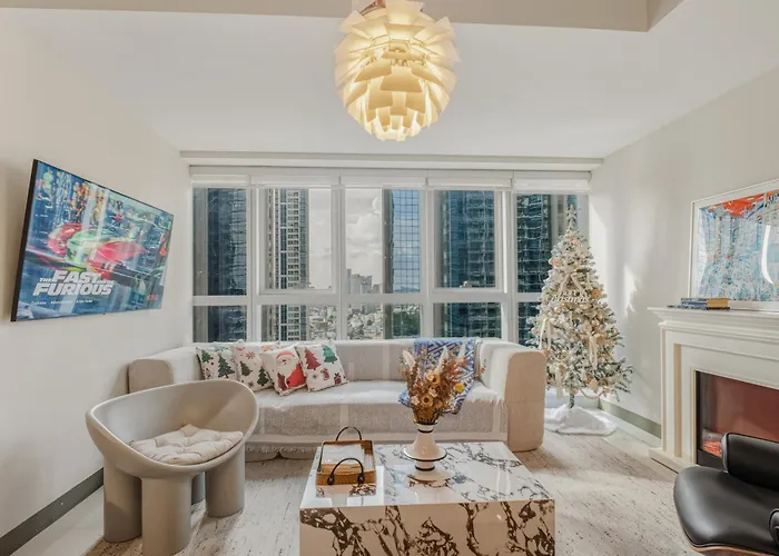 Apartment Velour Elegance French 3br Uptown Parksuits Bgc With Dryer Manila