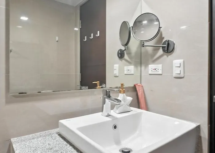 Velour Elegance French 3br Uptown Parksuits Bgc With Dryer Apartment Manila